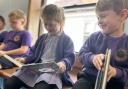 The library welcomed all pupils from Littleham Church of England Primary School