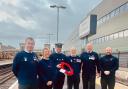 Exmouth RNLI Poppies to Paddington.