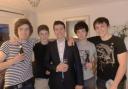 Martyn, Sam, Rob, Callum, Seb