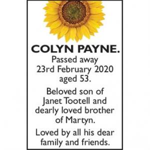 COLYN PAYNE