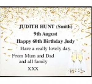 JUDITH HUNT (Smith)