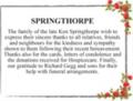 SPRINGTHORPE