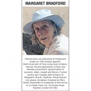 MARGARET BRADFORD