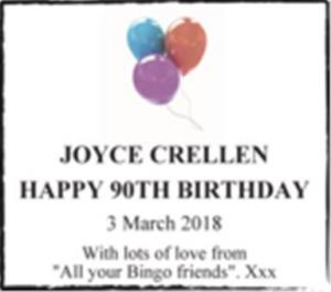 JOYCE CRELLEN