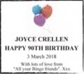 JOYCE CRELLEN