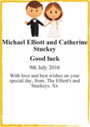 Michael Elliott and Catherine Stuckey