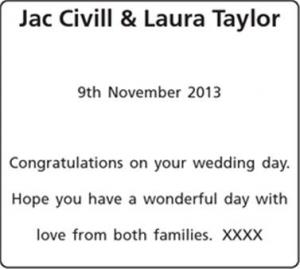 Jac Civill - Laura Taylor