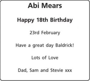 Abi Mears