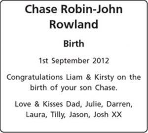 Chase Robin-John Rowland