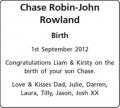 Chase Robin-John Rowland