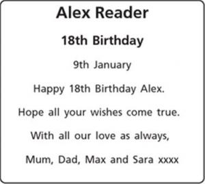 Alex Reader