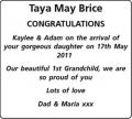 Taya May Brice