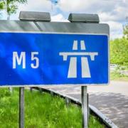 There will be roadworks on the M5 near Exeter next week