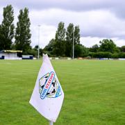 General view of Exmouth Town during pre season match between Exmouth Town and Verwood Town at Exmouth Football Club, Exmouth, Devon on 3 July 2021. - PHOTO: Phil Mingo/PPAUK