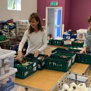 Volunteers at Exmouth Food Bank