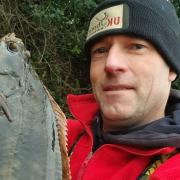 Phil Mingo with a 3lbs 10z flounder