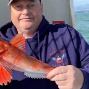 Andy Gregory 1lb 7oz Red Gurnard