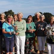 Winning ladies from East Devon GC