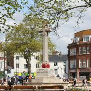 A view of the Strand Gardens in Exmouth. Photo by Simon Horn. Ref exe 5026-16-11SH