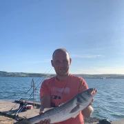 Jason Pinkerton with a 5lbs Bass