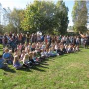 The kids who took part in the summer reading challenge in Exmouth.