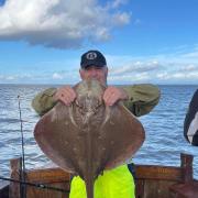 John Stanford of Honiton SAC with a Smalleyed Ray