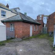 The former mortuary building in Sheppard's Row