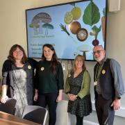 Mushroom Exmouth and District Community Food Network at their launch in 2023