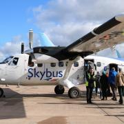 Skybus first flight of 2023 took off from Exeter airport this week.