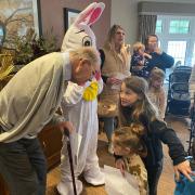 Children from local child care groups joined residents at Raleigh Manor Care Home for an Easter Egg Hunt.