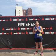 Emma with her treasured medal