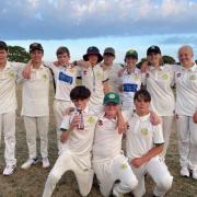 Budleigh junior cricketers