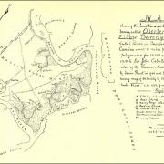 Map of Oketee Barony, Beaufort County