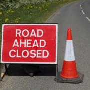 Road closed sign Image: RADAR