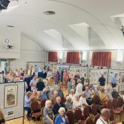 Budleigh Salterton Art Club art show at the Public Hall