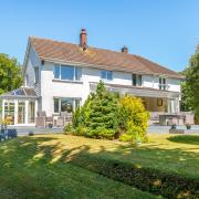 This four-bedroom detached house sits on a plot of around half an acre on the outskirts of Lympstone.  Pictures: Wilkinson Grant