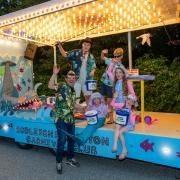 Budleigh Salterton Carnival Club float Fun in the Sun