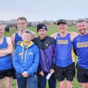 Harriers in XC action in Newquay