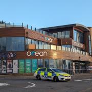 The road and Ocean Exmouth remains closed