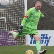 Exmouth Town goalkeeper