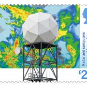 The stamps mark the Met Office's 170th anniversary and will be available to buy from Thursday