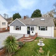 This chalet-style bungalow sits in the sought-after estuary village of Lympstone.  Pictures: Wilkinson Grant