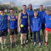 Harriers at the Westward League Cross Country