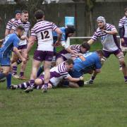 Weston v Exmouth. Pic from John Hunting Weston-super-Mare RFC Media