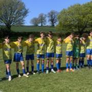 Four goal hero leads Lympstone Youth U13s to impressive first win