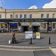 Exeter St David's train station