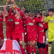 Unbeatable Exmouth United U11s crowned league champions