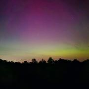 Aurora Borealis seen in Exmouth on Saturday (May 10)