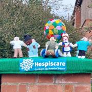 A knitted design for Hospiscare in Exmouth