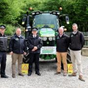 PC Clarke Orchard, Alan Rowdon, ACC Glen Mayhew, Peter Endacott and Elliot Prior.